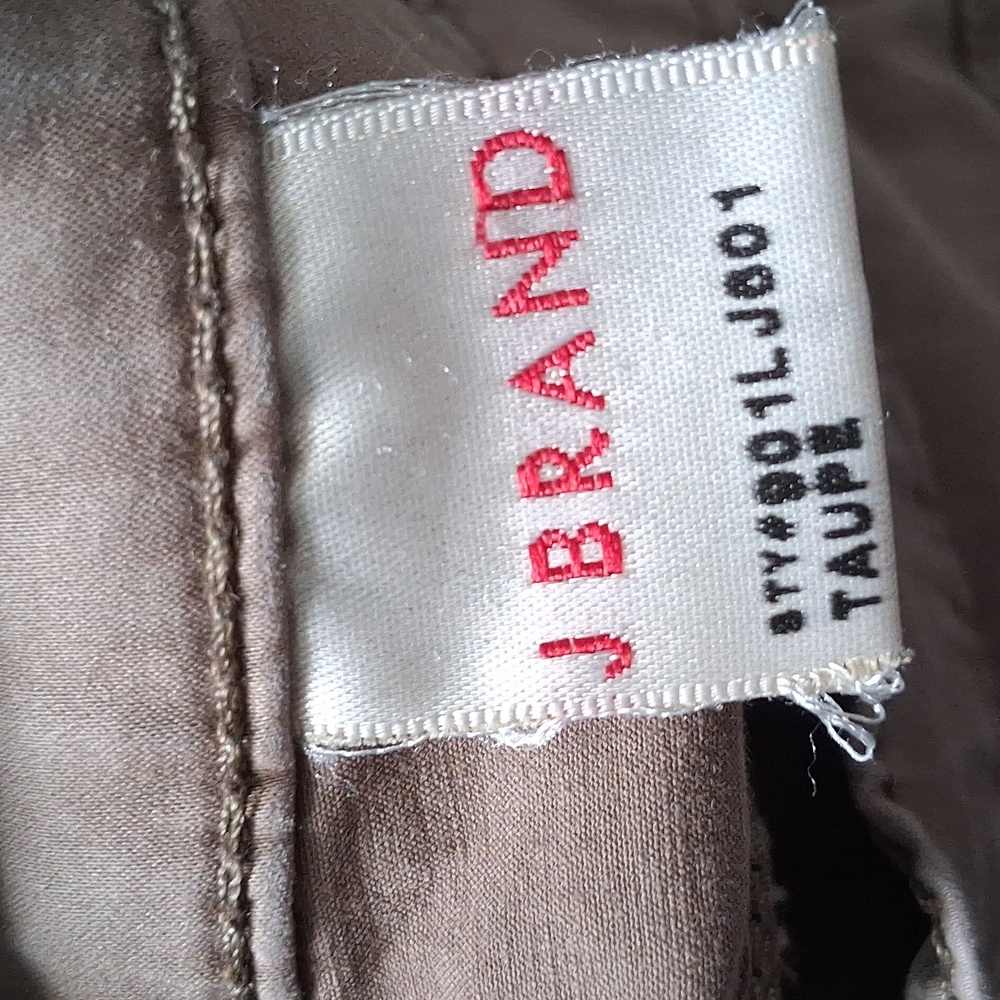 J Brand Women's Stylish Skinny Taupe Pants 117965 Size 25 - Picture 6 of 10